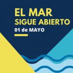 Cartel el mar sigue abierto